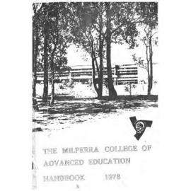 Handbook - Milperra College of Advanced Education (MCAE) - 1978