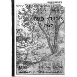 Student Handbook - Field Studies - Diploma in Teaching (Primary)/Diploma in Home Economics - 1980