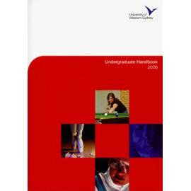 Undergraduate Handbook - University of Western Sydney (UWS) - 2006