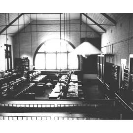 Chemical Laboratory - student work benches [Hawkesbury Agricultural College (HAC)]