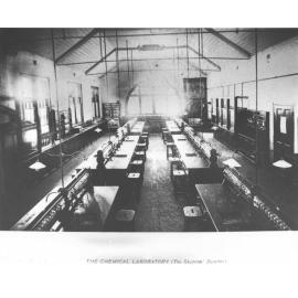 Chemical Laboratory - student work benches [Hawkesbury Agricultural College (HAC)]