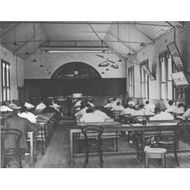 Lecture Room - Students sitting an examination [Hawkesbury Agricultural College (HAC)]