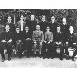 Musson (centre front) with students [Hawkesbury Agricultural College (HAC)]