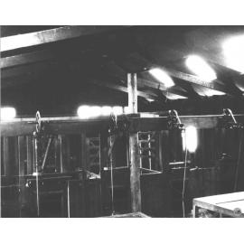 Shearing Shed (interior) - Mechanical apparatus that operates the shears [Hawkesbury Agricultural College (HAC)]