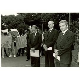 Chifley University Interim Council - Ceremony for the turning of the first sod on the site chosen for the University