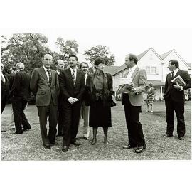 Chifley University Interim Council - Ceremony for the turning of the first sod on the site chosen for the University