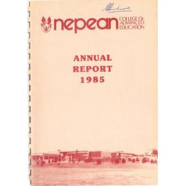 Annual Report - Nepean College of Advanced Education (NCAE) - 1985
