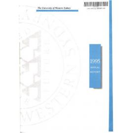 Annual Report - University of Western Sydney (UWS) - 1995