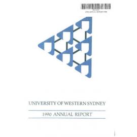 Annual Report - University of Western Sydney (UWS) - 1990
