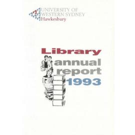 Annual Report - Library (University of Western Sydney, Hawkesbury (UWSH)) - 1993