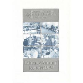 Annual Report - Library (University of Western Sydney, Hawkesbury (UWSH)) - 1994