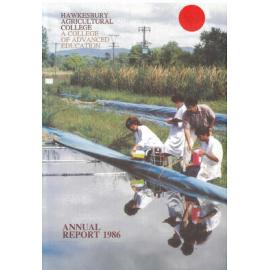 Annual Report - Hawkesbury Agricultural College of Advanced Education (HACAE) - 1986