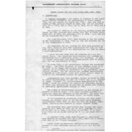 Annual Report - Hawkesbury Agricultural College (HAC) - 1948-1949