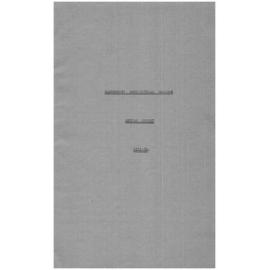 Annual Report - Hawkesbury Agricultural College (HAC) - 1951-1952