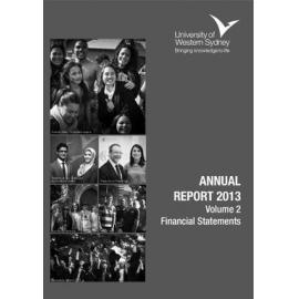 Annual Report - University of Western Sydney (UWS) - 2013 (Vol. 2)