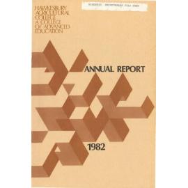 Annual Report - Hawkesbury Agricultural College - A College of Advanced Education 1982