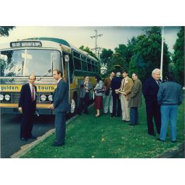 Chifley University Interim Council - Ceremony for the turning of the first sod on the site chosen for the University