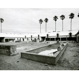 Restoration of courtyard in Stable Square [Hawkesbury Agricultural College (HAC)]