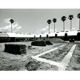 Restoration of grounds in Stable square [Hawkesbury Agricultural College (HAC)]