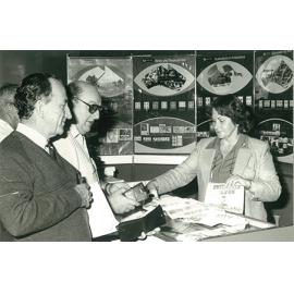 Group photograph - George Bennett & Bill Packard - Hawkesbury Agricultural College of Advanced Education (HACAE) - 1983