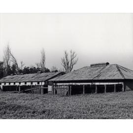 Farrowing Shed and Boar House (exterior) - Print 1 of 9 [Hawkesbury Agricultural College (HAC)]