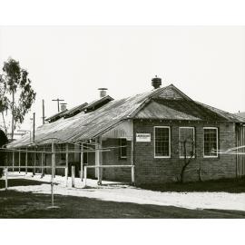 Laundromat - Exterior scene of College [Hawkesbury Agricultural College (HAC)]