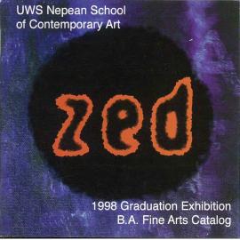 1998 Zed, Graduation Exhibition, B.A Fine Arts Catalouge
