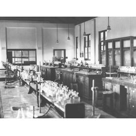 Chemistry Laboratory - prior to renovations in 1967 [Hawkesbury Agricultural College (HAC)]