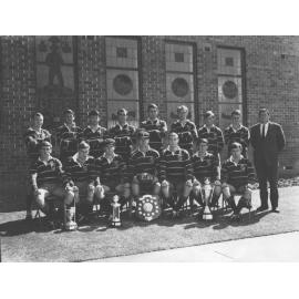 Football (Rugby Union) team - 1st XV, 1967 [Hawkesbury Agricultural College (HAC)]
