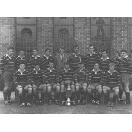 Football (Rugby Union) team - 1st XV, 1969 [Hawkesbury Agricultural College (HAC)]
