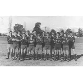 Football (Rugby Union) team, 19?? [Hawkesbury Agricultural College (HAC)]