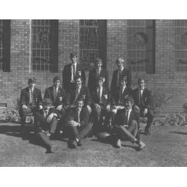 Football (Rugby Union) intercollegiate team, 1969 [Hawkesbury Agricultural College (HAC)]