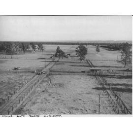 View from the Harvestore at the Dairy looking South towards Londonderry [Hawkesbury Agricultural College (HAC)]