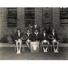 Tennis team, 1969 (?) [Hawkesbury Agricultural College (HAC)]