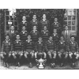 Football (Rugby Union) team - 1st XV, 1961 [Hawkesbury Agricultural College (HAC)]