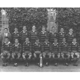Football (Rugby Union) team - 1st XV, 1962 [Hawkesbury Agricultural College (HAC)]