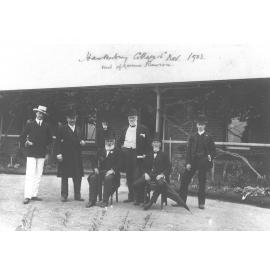 Visit of His Excellency Vice-Admiral Sir Harry Rawson KBC (Governor of NSW) - Hon. J Kidd MP (Minister of Agriculture) and other dignitaries [Hawkesbury Agricultural College (HAC)]