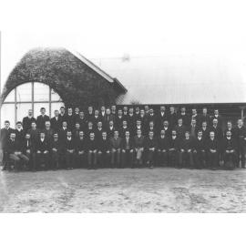 Winter School for Farmers(?) - class photograph [Hawkesbury Agricultural College (HAC)]