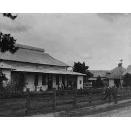 Dairy Factory - with cow bails behind [Hawkesbury Agricultural College (HAC)]