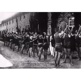 Demonstrations of the ‘Release of Grip’ by the Royal Life Saving Society [Hawkesbury Agricultural College (HAC)]