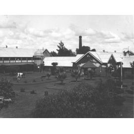 Dining Hall - from North-West corner of the Quadrangle [Hawkesbury Agricultural College (HAC)]