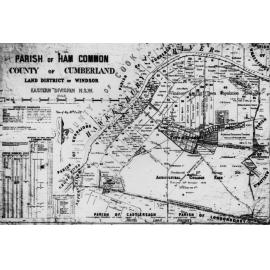 Parish Map of Ham Common (First edition) [Hawkesbury Agricultural College (HAC)]