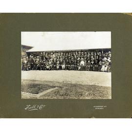 Diploma Day, 1904 - students and visitors outside the Main Administration Building [Hawkesbury Agricultural College (HAC)]