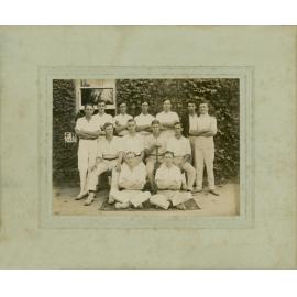 Cricket team, c.1912 [Hawkesbury Agricultural College (HAC)]