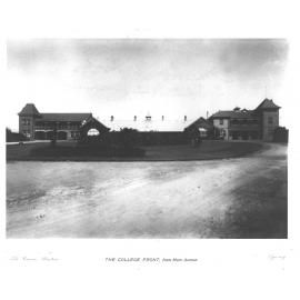 Main Building - Fairy Circle in foreground [Hawkesbury Agricultural College (HAC)]