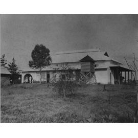 Dairy Factory - With students outside [Hawkesbury Agricultural College (HAC)]