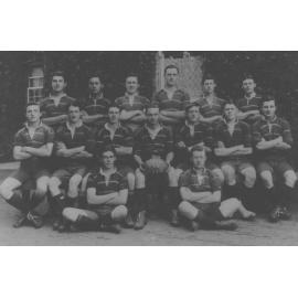 Football (Rugby Union) team - 1st XV, 1918 [Hawkesbury Agricultural College (HAC)]