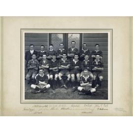 Football (Rugby Union) team - 1st XV, 1919 [Hawkesbury Agricultural College (HAC)]