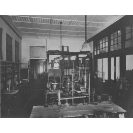 Chemical Laboratory - Various apparatus set up [Hawkesbury Agricultural College (HAC)]
