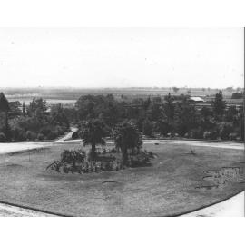 Scene across front garden (Fairy Circle) to North-East (NE) [Hawkesbury Agricultural College (HAC)]